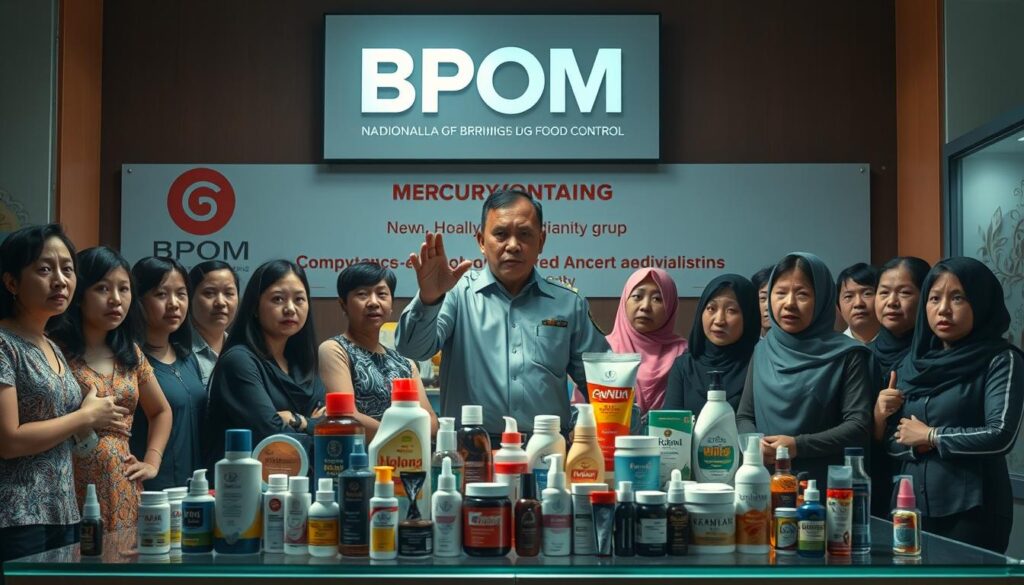 BPOM Tarik Produk Kosmetik Mengandung Merkuri