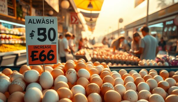 Harga Telur Ayam Naik Jelang Libur Sekolah