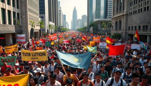 Mahasiswa Gelar Aksi Tolak Kenaikan UKT di Jakarta