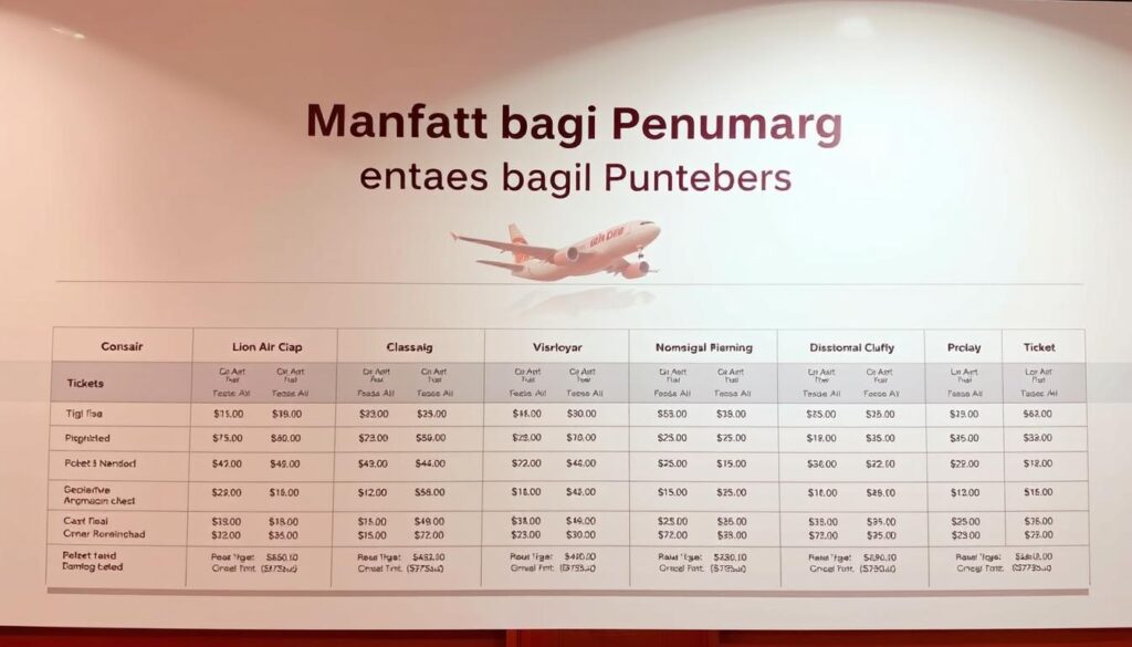 harga tiket Lion Air