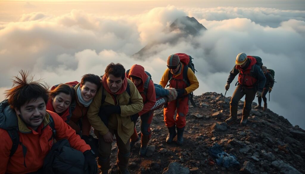 keberhasilan operasi SAR di Gunung Lawu