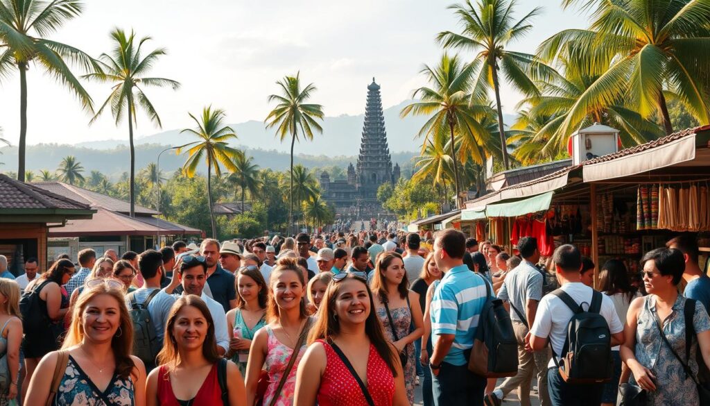 kunjungan wisatawan mancanegara ke Bali