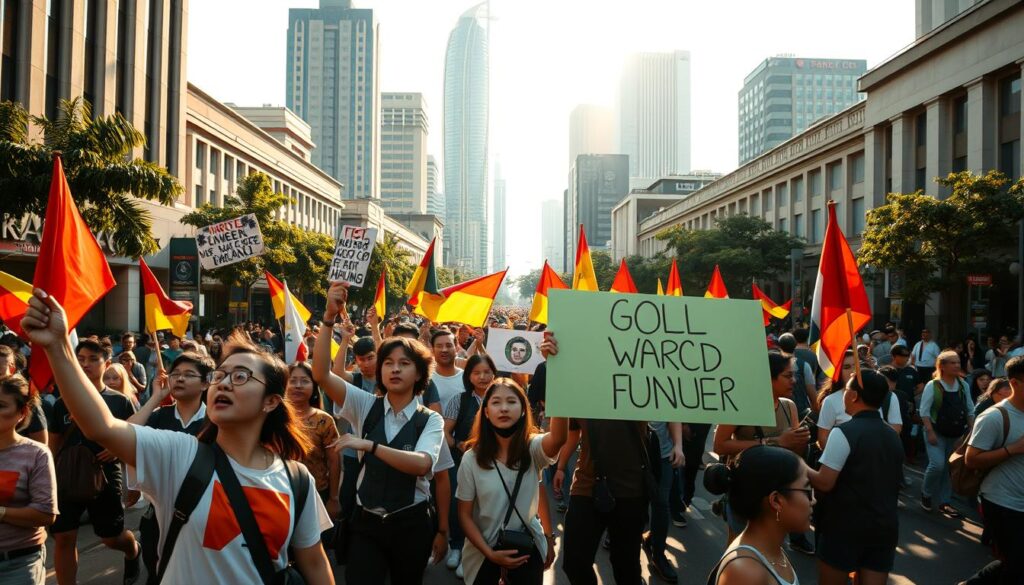 protest student Jakarta