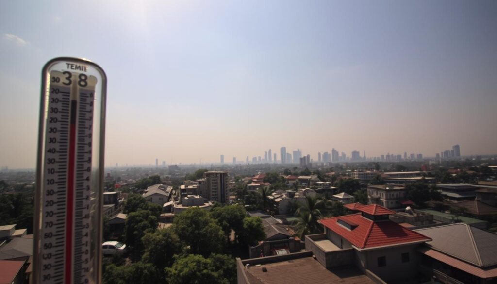 suhu tinggi di Surabaya